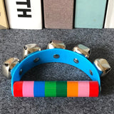 Orff Musical Instruments Wooden Baby Children's Educational Toys for Toddler Early Education Toys Color Semicircle Hand Bells