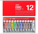 Original Holbein Transparent Watercolor Paint Set 12/18/24/30/48 color HWC Series Artist's Art Tools School Supplies