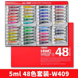 Original Holbein Transparent Watercolor Paint Set 12/18/24/30/48 color HWC Series Artist's Art Tools School Supplies