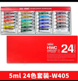 Original Holbein Transparent Watercolor Paint Set 12/18/24/30/48 color HWC Series Artist's Art Tools School Supplies