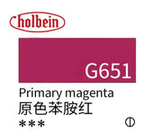 Original Holbein gouache pigment opaque watercolor artist tube 15ml acuarela student supplies art supplies