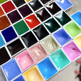 Original Schmincke College watercolor 48 colors watercolor split 0.5ml / 1ml / 2ml Drawing  Aguarela professional art supplies