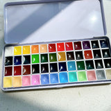 Original Schmincke College watercolor 48 colors watercolor split 0.5ml / 1ml / 2ml Drawing  Aguarela professional art supplies