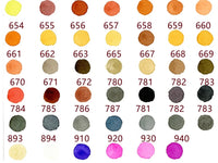 Original Schmincke artist watercolor pigment 139 colors full color Aquarelle dispensing 0.5ml professional painting art supplie