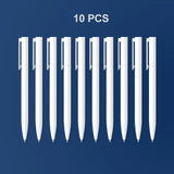 Original Xiaomi Mi 10Pcs Gel Pen 0.5mm Black Refill No Cap Bullet Pen Smooth Switzerland MIKRON Nib Japanese Ink