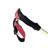 AOOKMIYA Outdoor Alpenstock Carbon Fiber Walking Sticks Telescoping Foldable Self Defense Hiking Trekking Poles Sticks
