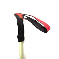 AOOKMIYA Outdoor Alpenstock Carbon Fiber Walking Sticks Telescoping Foldable Self Defense Hiking Trekking Poles Sticks