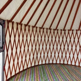 Outdoor Camping Yurts  8m Double Insulation Luxury Mongolian Yurt Tent for Outdoor