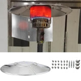 Outdoor Patio Heater Reflector Shield Energy Saving Propane Patio Heater Windshield Propane Patio Heaters For Outdoor