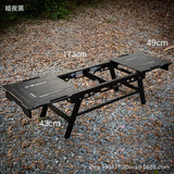 Outdoor folding IGT table portable camping tactical  multi-functional combination module unit table camping kitchen