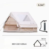 Oxford Cloth Fully Automatic Inflatable Tent Outdoor Camping Stay Overnight Rainproof Warm Thicken Portable Camping Tents
