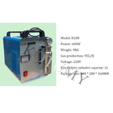 Oxigênio Hidrogênio Gerador De Chamas De Gás HHO, máquina De Polimento De Acrílico, Soldagem De Água, Polidor, H260 150L/H