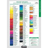 PEBEO-Studio Pintura Acrílica, Pintura Fluida de Desenho Impermeável, Tecido de Couro Vestuário Prego Vidro, 100ml