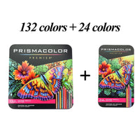 PRISMACOLOR 24/36/48/72/132/150 Colors Professional Oily Colored Pencils Lapis de cor Artists Drawing Supplies Colored Pencils