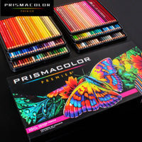 PRISMACOLOR 24/36/48/72/132/150 Colors Professional Oily Colored Pencils Lapis de cor Artists Drawing Supplies Colored Pencils
