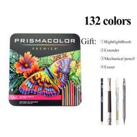 PRISMACOLOR 24/36/48/72/132/150 Colors Professional Oily Colored Pencils Lapis de cor Artists Drawing Supplies Colored Pencils
