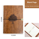 PU Leather Notebook A5 Ring Binder Kpop Vintage Travel Journal Blank Notebook Faux Leather Binder A5 Grid Notebook Spiral Diary