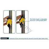 PVC Board Manual Corte Régua, KT Board, Anti-Skid Posicionamento, Guardas 'Cortador deslizante, Track Cutter, Trimmer