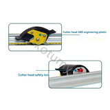 PVC Board Manual Corte Régua, KT Board, Anti-Skid Posicionamento, Guardas 'Cortador deslizante, Track Cutter, Trimmer