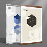 Painel de avisos a5 a4 a3 do escritório da parede do estilo simples quadro acrílico magnético placa de visão da parede da sala de aula da escola placa magnética