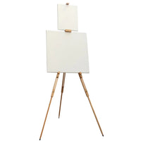 AOOKMIYA Painting Tools Adjustable Red Beech Wood Folding Travel Painting Tripod Display Easel For Sketching Drawing Artist Art Supplies