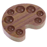 AOOKMIYA AOOKMIYA  Palette Watercolor Lid Tray Wood Palettes Case Artist Student Wooden Paint Pallet DIY Pigment