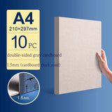 Papel Kraft Duro para Fazer Cartão, Papel Craft, Cartão Grosso, Cartão DIY, Alta Qualidade, A3, A4, A5