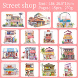 Papel de colorir para adultos e crianças, material interessante, pintura de boa aparência, desenhos para iniciantes, suprimentos de arte para artista