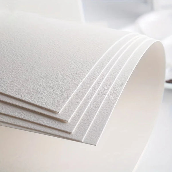 Papel para aquarela para pintura, superfície texturizada, livre de ácido, Art Sketch Paper, 4.9X7 ", 20 folhas, 4.9X7, (140lb/300gsm)