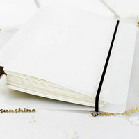Papel para encadernação de notebook em espiral, 6 anéis de papel para fichário a5 a6, refil de planejador, 6 furos em branco, pontilhado e grade