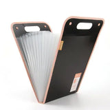 Pasta de arquivo vertical criativa, pasta de documentos com classificação a4, 13 bolsos, expansível, para documentos