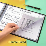 Pasta de música paisagem a4 folha de música papel organizador documento titular a4 piano música pontuação pasta