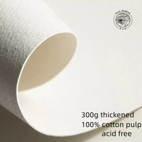 Paul Rubens 100% Cotton Watercolor Paper Pad 300g Thickened Water Color Book Paper Acid-Free 20sheets for Painting  Art Supplies