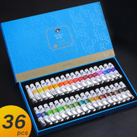 Paul Rubens 5ml Liquid Watercolor Paint Tube Set Water Color Paints Acuarelas for Painting Drawing Art Supplies Stationery