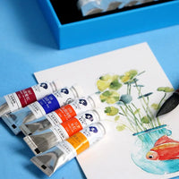 Paul Rubens 5ml Liquid Watercolor Paint Tube Set Water Color Paints Acuarelas for Painting Drawing Art Supplies Stationery