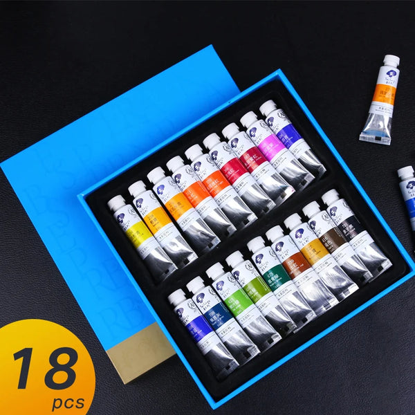 Paul Rubens 5ml Liquid Watercolor Paint Tube Set Water Color Paints Ac –  AOOKMIYA