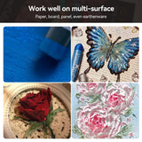 Paul Rubens 72 Colors Oil Pastel Professional Soft Oil Crayons for Painting Flowers Artist Art Supplies