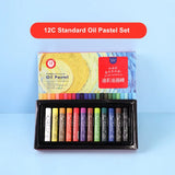 Paul Rubens Artist Oil Pastel 12/24/36/48 Color Professional Soft Pastel Crayons for Painting Art Supplies