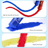 Paul Rubens Artist Oil Pastel 12/24/36/48 Color Professional Soft Pastel Crayons for Painting Art Supplies