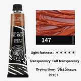Paul Rubens High Quality Oil Paint 60ML Professional Carolin Oil Color Painting Material Art Supplies for Artist