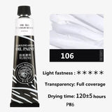 Paul Rubens High Quality Oil Paint 60ML Professional Carolin Oil Color Painting Material Art Supplies for Artist