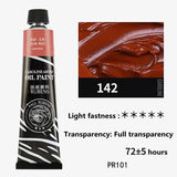 Paul Rubens High Quality Oil Paint 60ML Professional Carolin Oil Color Painting Material Art Supplies for Artist