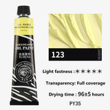 Paul Rubens High Quality Oil Paint 60ML Professional Carolin Oil Color Painting Material Art Supplies for Artist