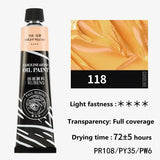 Paul Rubens High Quality Oil Paint 60ML Professional Carolin Oil Color Painting Material Art Supplies for Artist