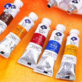 Paul rubens-tubo de tinta aquarela em cores comuns para iniciantes, material de arte, 5ml, série caroline única, 20 cores variadas