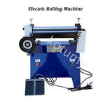 Pequena folha elétrica placa Rolling Machine, aço inoxidável, folha de ferro, alumínio, arredondamento