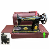 Pequena máquina De Costura Elétrica, Cabeça De Máquina De Costura Doméstica Old Fashioned, Ferramentas De Costura Portáteis
