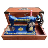 Pequena máquina De Costura Elétrica, Cabeça De Máquina De Costura Doméstica Old Fashioned, Ferramentas De Costura Portáteis