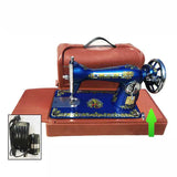 Pequena máquina De Costura Elétrica, Cabeça De Máquina De Costura Doméstica Old Fashioned, Ferramentas De Costura Portáteis
