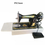 Pequena máquina De Costura Elétrica, Cabeça De Máquina De Costura Doméstica Old Fashioned, Ferramentas De Costura Portáteis